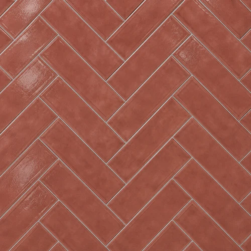 Handvorm Zacht Rood Glans 7,5x30