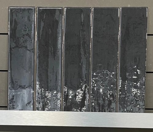 Handvorm Antraciet Glans 7,5x30