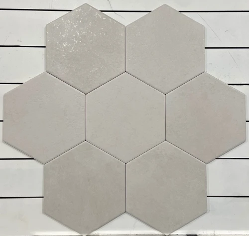 Gesso Hexagon Blanco 21 x 25