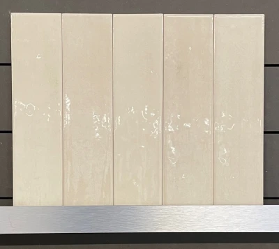 Handvorm Beige Glans 7,5x30