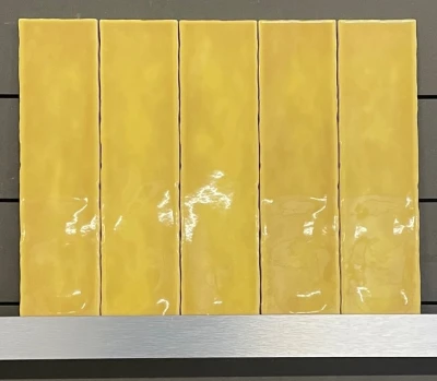 Handvorm Geel Glans 7,5x30