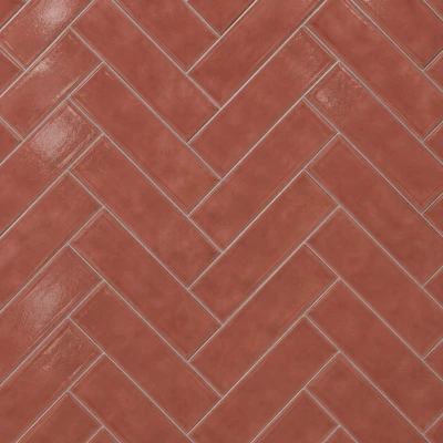 Handvorm Zacht Rood Glans 7,5x30