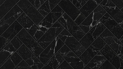 Handvorm Carrara zwart mat 7,5x30